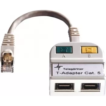 TELEGÄRTNER T-Adapter Cat5e to 100Base-T/ISDN RJ45 Splitter (J00029A0013)