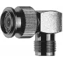 Telegärtner TNC Plug to TNC Jack Adapter, 50 Ohm, Straight, Nickel/Gold, DC-11 GHz