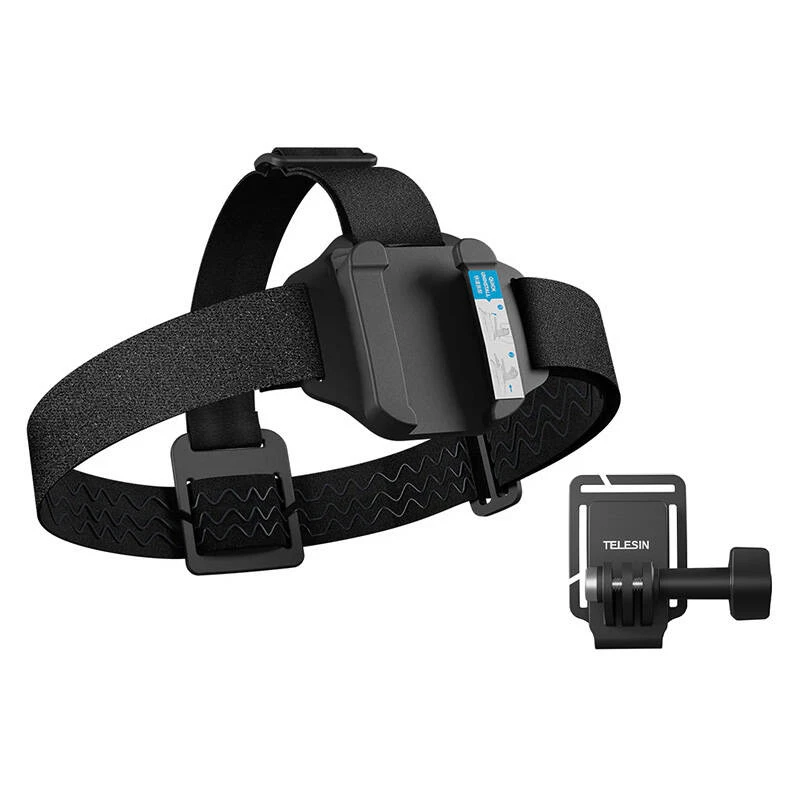 TELESIN Headband with Quick Release for Sports Cameras