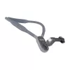 TELESIN Neckband for Sports Cameras and Phones - Magnetic Quick Release, Ergonomic Design, Black