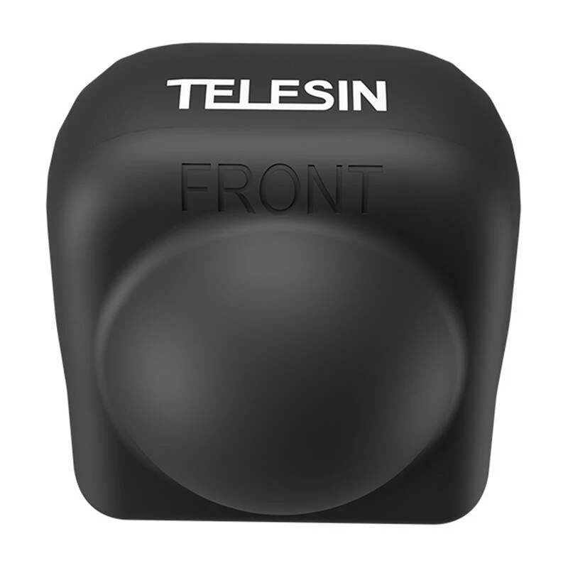 TELESIN Silicone Lens Cover for Insta360 X4 - Black