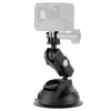 TELESIN Universal Suction Cup Holder with Phone Holder and Action Camera Mount TE-SUC-012