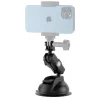 TELESIN Universal Suction Cup Holder with Phone Holder and Action Camera Mount TE-SUC-012