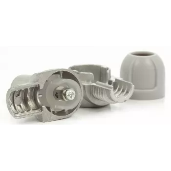 Televes 4130 Angled IEC Male Coaxial Connector for TV Antenna Cable
