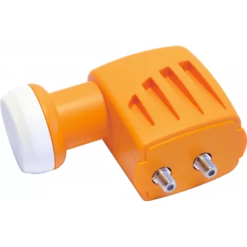TELEVES 747802 Twin Universal LNB – 2 Outputs, 0.1 dB Noise Figure, 40mm Feed