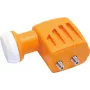 TELEVES 747802 Twin Universal LNB – 2 Outputs, 0.1 dB Noise Figure, 40mm Feed