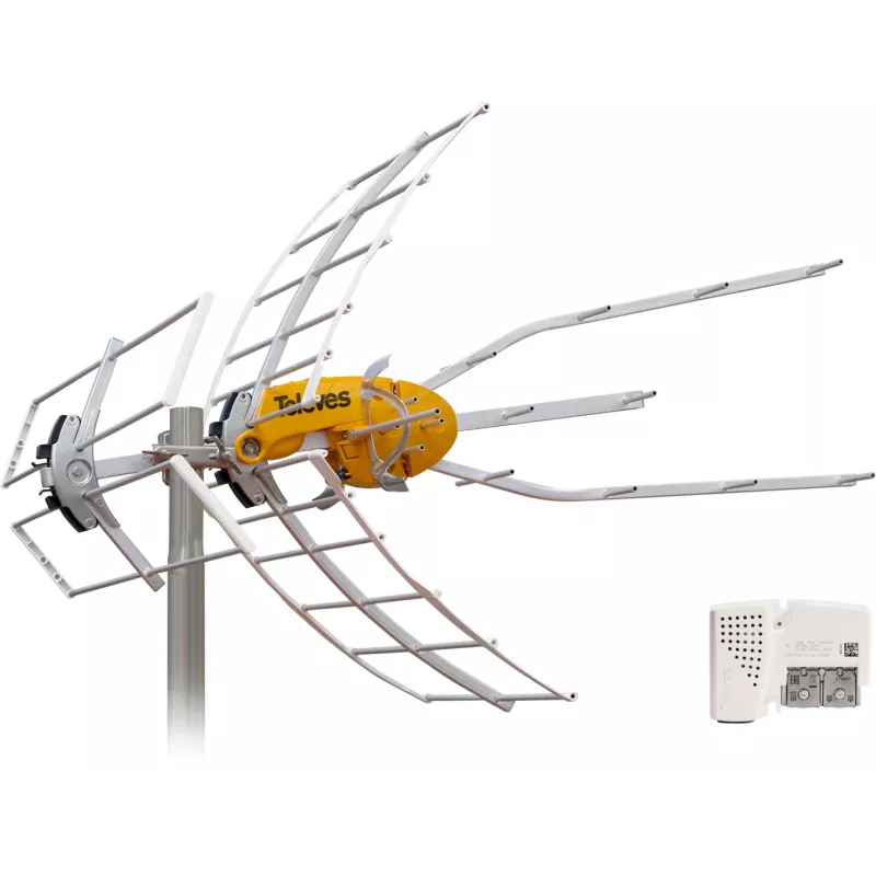 TELEVES Ellipse Mix BIII/UHF (LTE700) TV Antenna with BOSS Technology - Ref. 148821