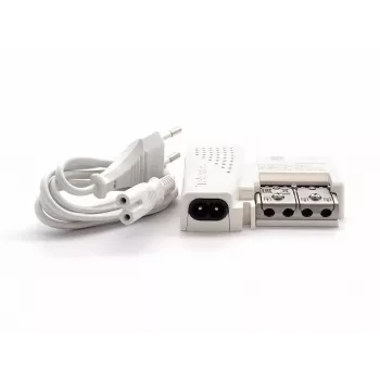 TELEVES PicoKom 1 EC Antenna Amplifier, 1 Input, 2 Outputs, 12 dB Gain, 47-694 MHz, F-Type Connectors, Indoor
