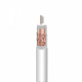 Televes T-100plus Coaxial Cable 1m PVC Eca Class A 75 Ohm