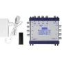 Telmor Multiswitch TT 5/8 Terminal – 5 Input (4 SAT + 1 TER) to 8 Outputs, DiSEqC 2.0, Metal Housing
