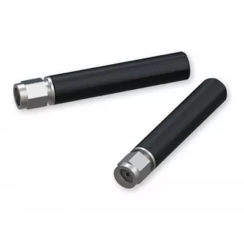 Teltonika Networks PR1CRF43 2.4 GHz 3 dBi WiFi SMA Straight Compact Antenna, Black