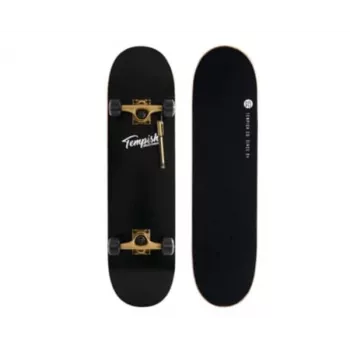 Tempish Empty Complete Skateboard 31 inch x 8 inch - 7-Ply Maple, ABEC 5 Bearings, 99A Wheels