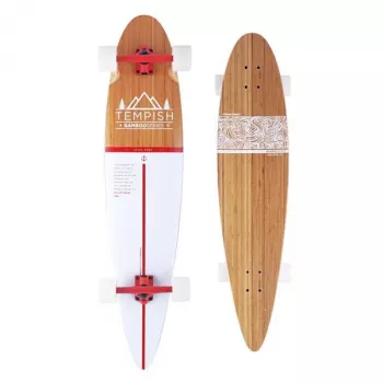 Tempish Flow 42 Longboard - 42-Inch Drop-Through Maple Deck, 70mm 80A Wheels, ABEC 7