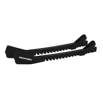 Tempish Universal Ice Skate Blade Guard – Adjustable, for Figure & Hockey Skates, Black (Pair)