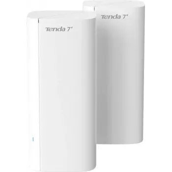 Tenda ME6 Pro (2-Pack) Mesh Wi-Fi 7 Router, BE5100 Dual-Band, Up to 5000 sq ft Coverage, 3x Gigabit Ports per Node