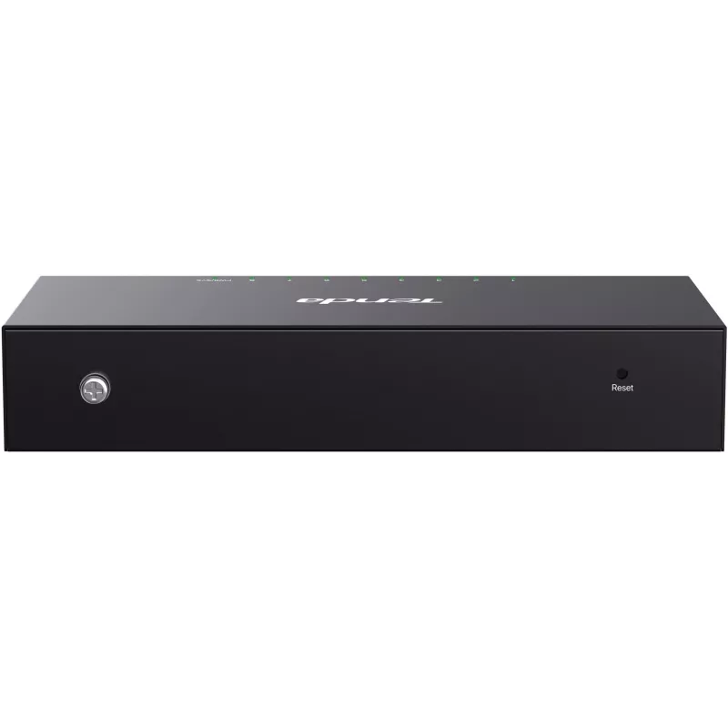 Tenda TEG2208D Web Smart L2 Cloud Managed Switch, 8x 10/100/1000 Mbps, Metal, Fanless