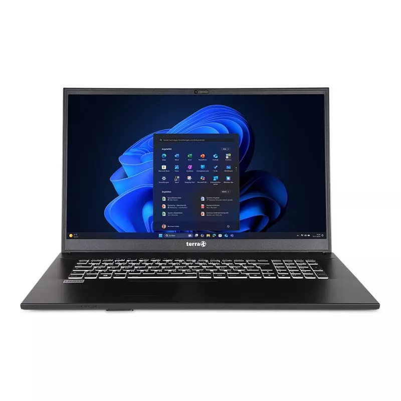TERRA MOBILE 1716R Laptop 17.3 inch FHD IPS, Intel Core i5-1135G7, 8GB RAM, 500GB SSD, Windows 10 Pro, German Keyboard