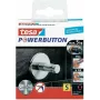 Tesa 59320 Adhesive Hook, White, Max. Load 0.5 kg, Self-Adhesive, Removable Without Residue
