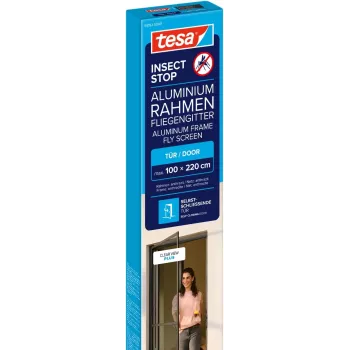 tesa Insect Stop Anthracite Insect Screen Door 1.0 x 2.2 m 55192-00101-00