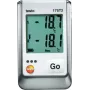 TESTO 175 T2 Temperature Data Logger, 2-Channel NTC, 1 Million Readings, -35 to +55 °C Internal, -40 to +120 °C External, IP65, USB Interface, LCD Display 0572 1752