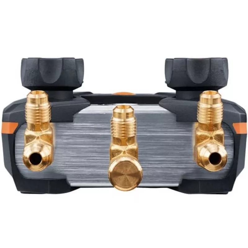 testo 550s Digital Manifold Gauge Set with Bluetooth and 2 Wireless Clamp Temperature Probes (0564 5501)