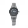 TETRA Women 105 Manual-Wind Mechanical Watch 25mm Stainless Steel Black Shell Cordovan