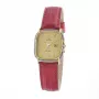 TETRA Women's 125-CC-L Manual Wind Mechanical Wristwatch 27mm Light Blue Dial Grey Shell Cordovan Strap