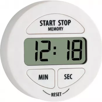 TFA 38.2022.02 Digital Timer and Thermometer - White