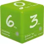 TFA 38.2035.04 Cube Timer Digital Tea Timer - White, Countdown with 5/10/15/20 Min Presets, LCD, Beep Alarm, AAA Battery