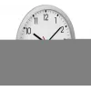 TFA 60.3522.02 Radio Wall Clock Silver