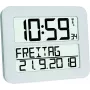 TFA 60.4512.02 TIMELINE MAX Radio Controlled Alarm Clock White