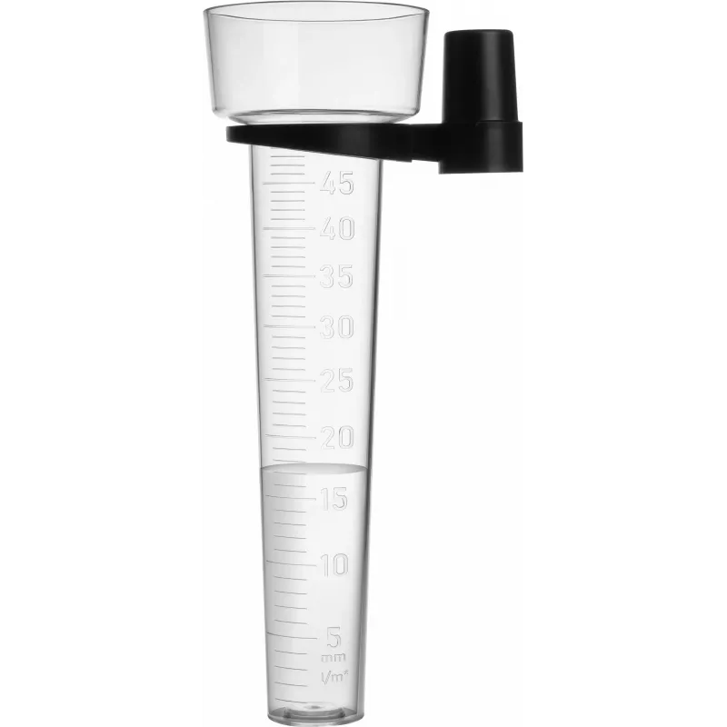 TFA Dostmann 47.1015 Rain Gauge 50 mm Black / Transparent