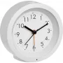 TFA Dostmann 60.1029.02 Quartz Alarm Clock White