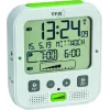 TFA Dostmann BOOM High-Performance Radio-Controlled Alarm Clock, Black 60.2538.02