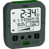 TFA Dostmann BOOM High-Performance Radio-Controlled Alarm Clock, Black 60.2538.02