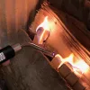 TFA Dostmann Electronic Arc Lighter with Flexible Neck, Rechargeable, Black 98.1118.01