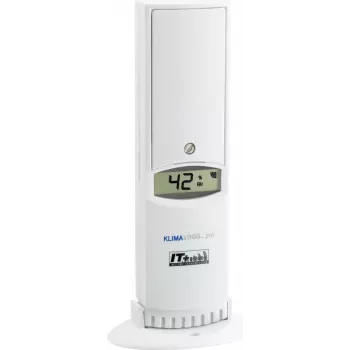 TFA Dostmann Thermo-Hygro Sensor with Display, 30.3180.IT, for TFA Klimalogg Pro