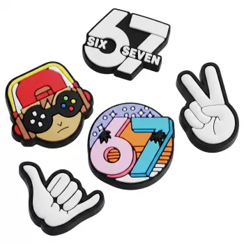TFO 3D Sticker Set Design 67 - 5 Pieces