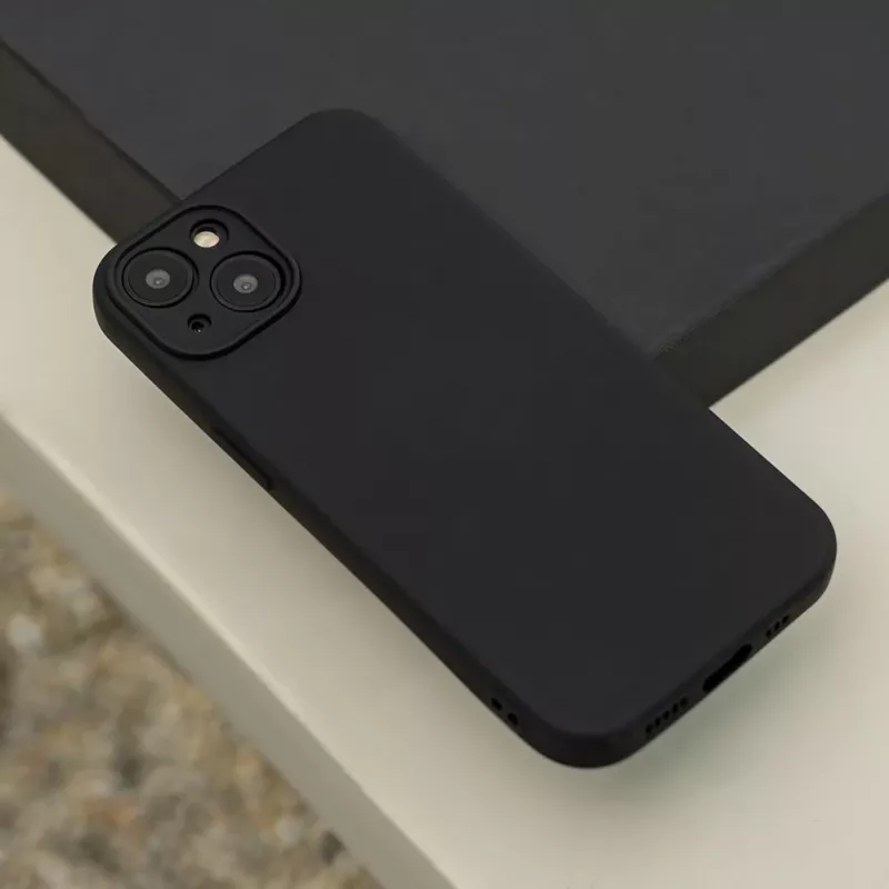 TFO Silicone Case for Xiaomi Redmi A7 Pro - Matte Black Shockproof Back Cover