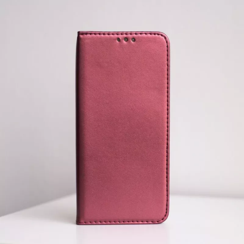 TFO Smart Magnetic Wallet Case for Xiaomi Redmi A7 Pro, Burgundy