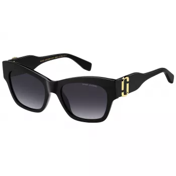 THE MARC JACOBS Women's Sunglasses MARC762S807 Black Acetate Grey Gradient 54mm