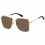 THE MARC JACOBS Women's Sunglasses MARC829S01Q - Square Acetate Frame, Grey Polycarbonate Lenses, 58mm
