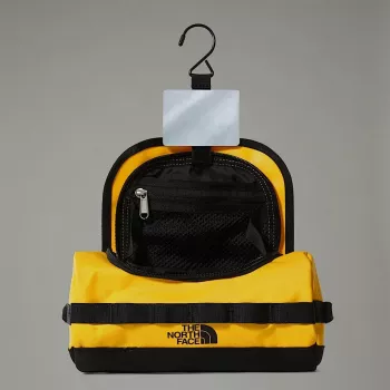 The North Face Base Camp Travel Canister Toiletry Bag Summit Gold/TNF Black 3.5L