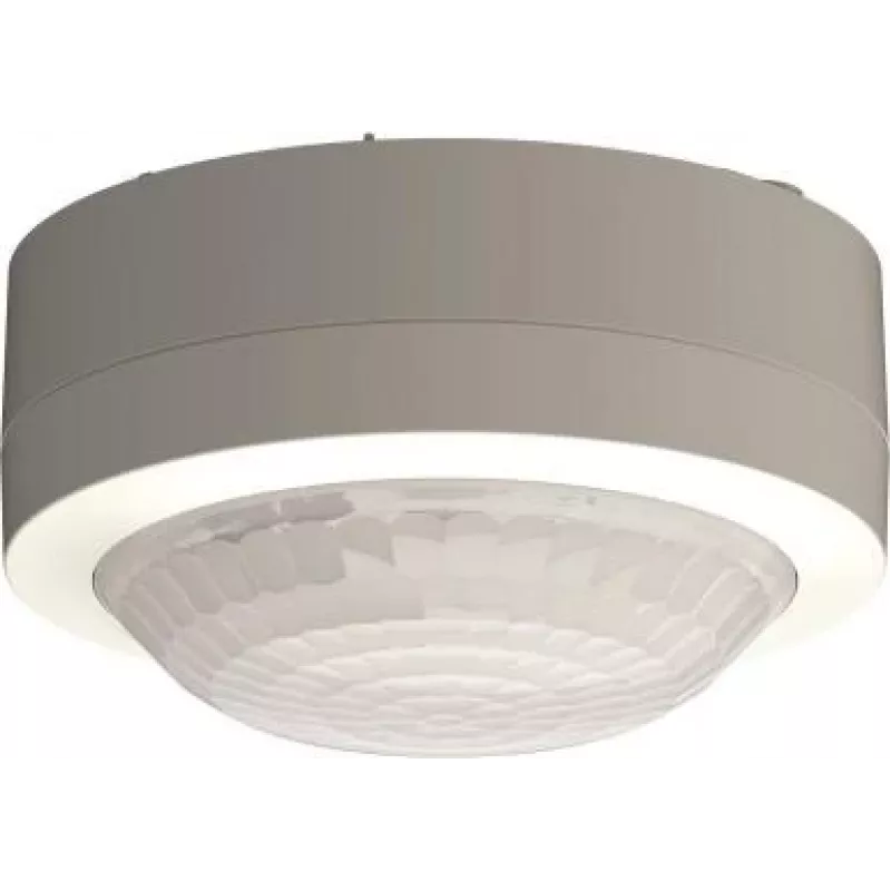 Theben PIRA T8 AP 360° Passive Infrared Ceiling Motion Detector, Surface-Mounted, 8 m Range, IP54, White 1030203