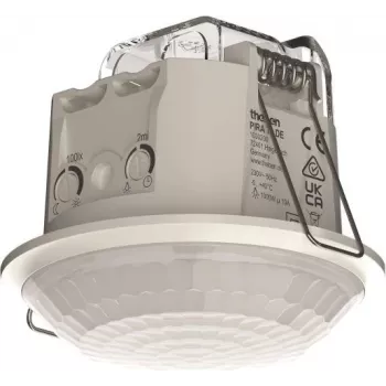 THEBEN THE PIRA T8 DE Ceiling Mount Motion Detector 360° Round Detection, White