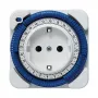 THEBEN THEB 26 Analog Plug-in Timer 24h without Power Reserve, 16 A, White