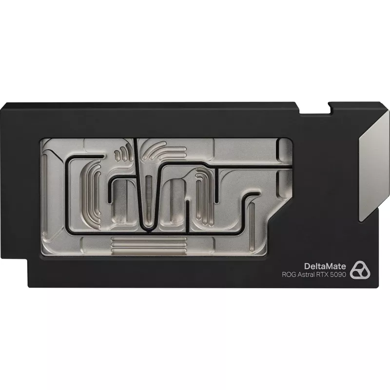 Thermal Grizzly DeltaMate GPU Water Block for Astral RTX 5090, ARGB, with Backplate - Acrylic, Black