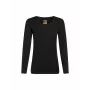 THERMAL GRIZZLY Women's Thermal Shirt Icebreaker 200 Oasis LS Black