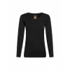 THERMAL GRIZZLY Women's Thermal Top Icebreaker 200 Black