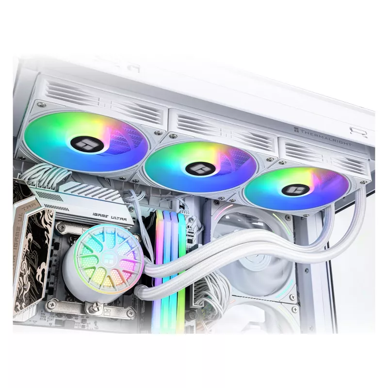 Thermalright Aqua Elite V6 RGB 360mm White All-in-One Liquid CPU Cooler